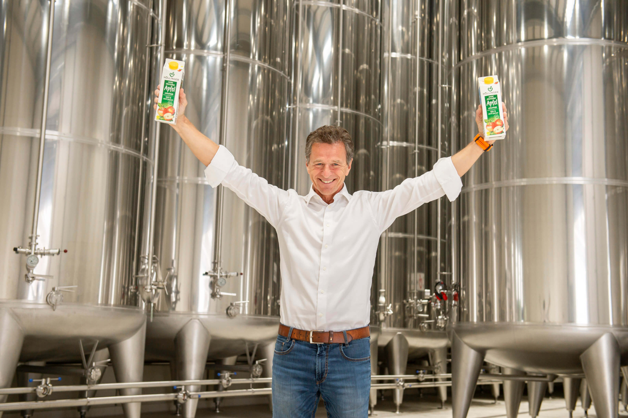 Geschaeftsführer Gerhard Hoellinger freut sich über internationalen Erfolg c Foto Fischer