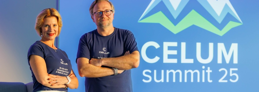 Alexandra Vetrovsky-Brychta und Michael J. Kraeftner von CELUM (c) Markus Schneeberger
