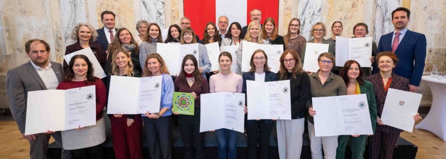 Umweltzeichen Verleihung Bildung Wien (c) BMLUK Hemerka