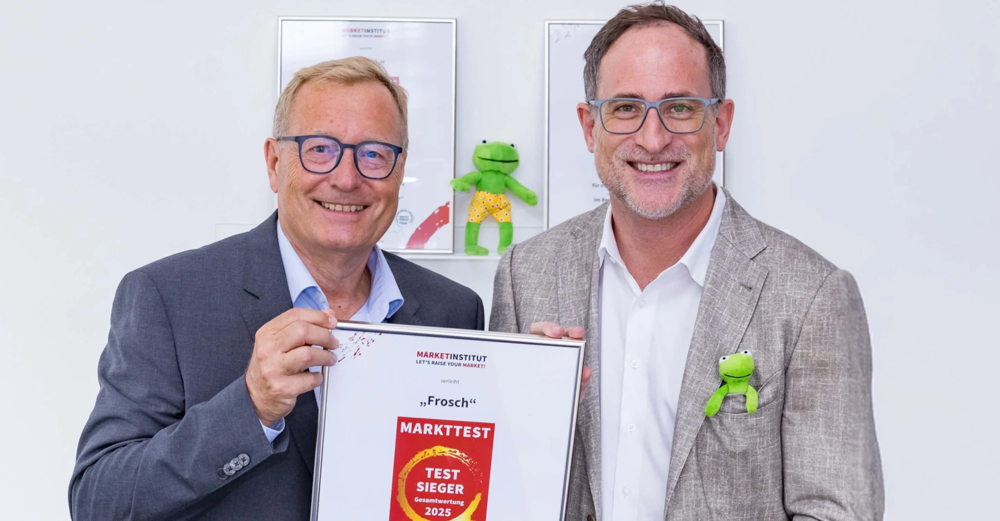 vlnr: Werner Beutelmayer und FlorianFIro (c) ErdalGmb