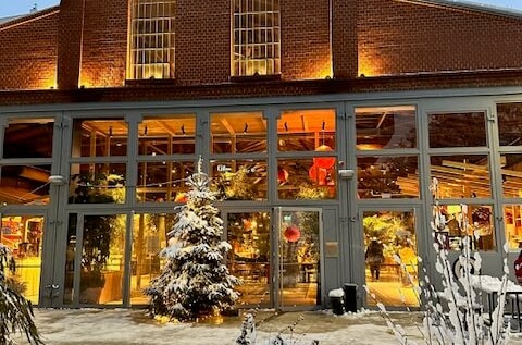 Der Gleisgarten im Winter (c) Gleisgarten