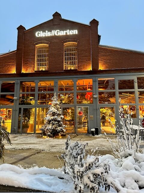 Der Gleisgarten im Winter (c) Gleisgarten