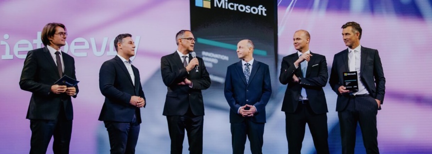 Tieto Buehne Microsoft Visionary Awards (c) HUMANBRAND