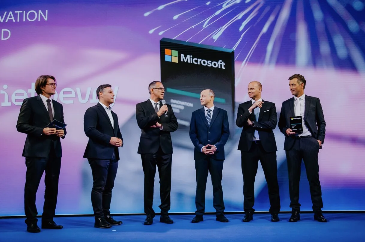 Tieto Buehne Microsoft Visionary Awards (c) HUMANBRAND