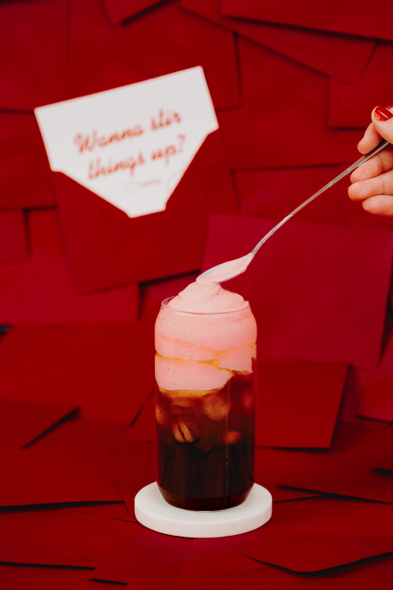 Cold Brew mit Strawberry Cold Foam (c) JHornig