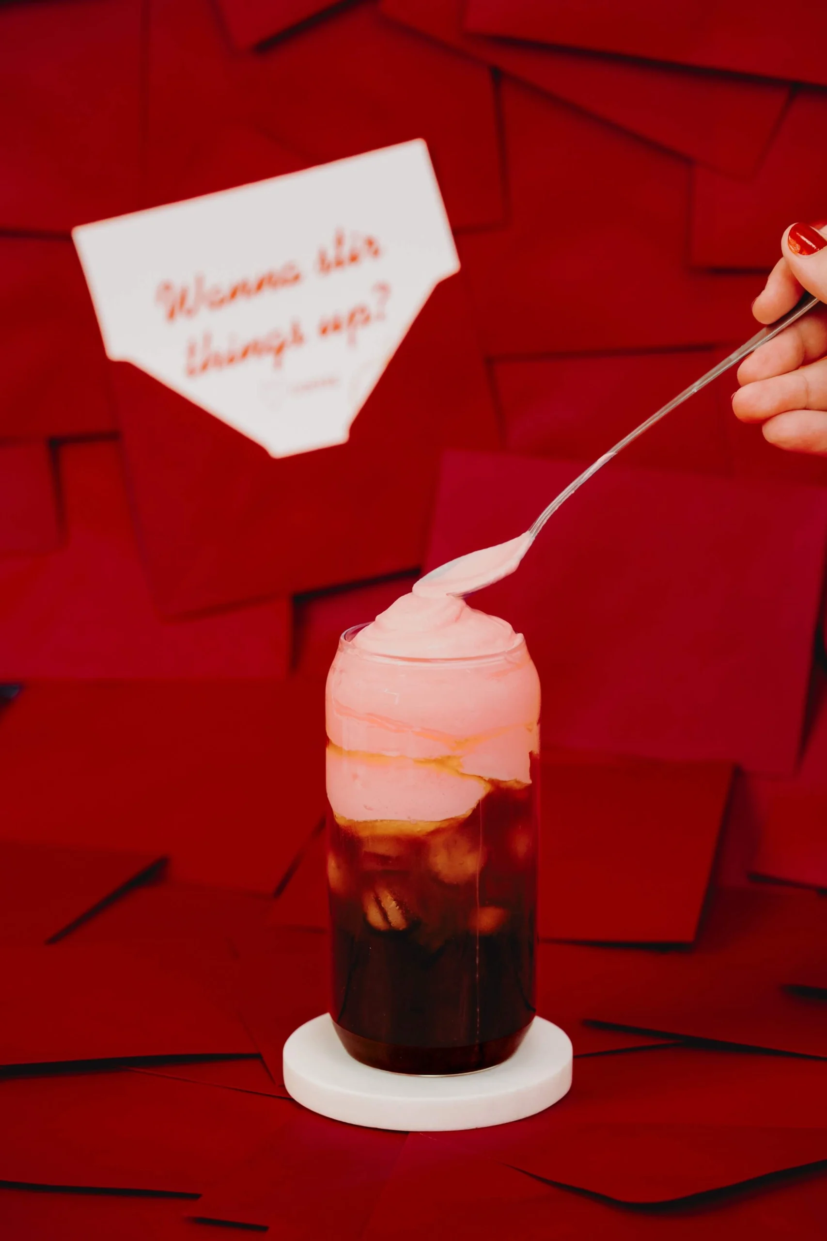 Cold Brew mit Strawberry Cold Foam (c) JHornig