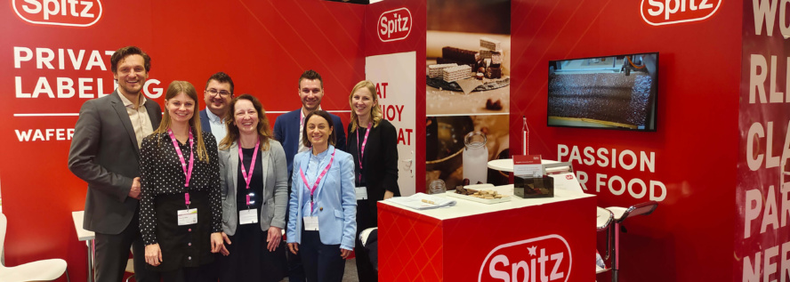 Das Spitz Messeteam auf der ISM 2026 (c) Spitz