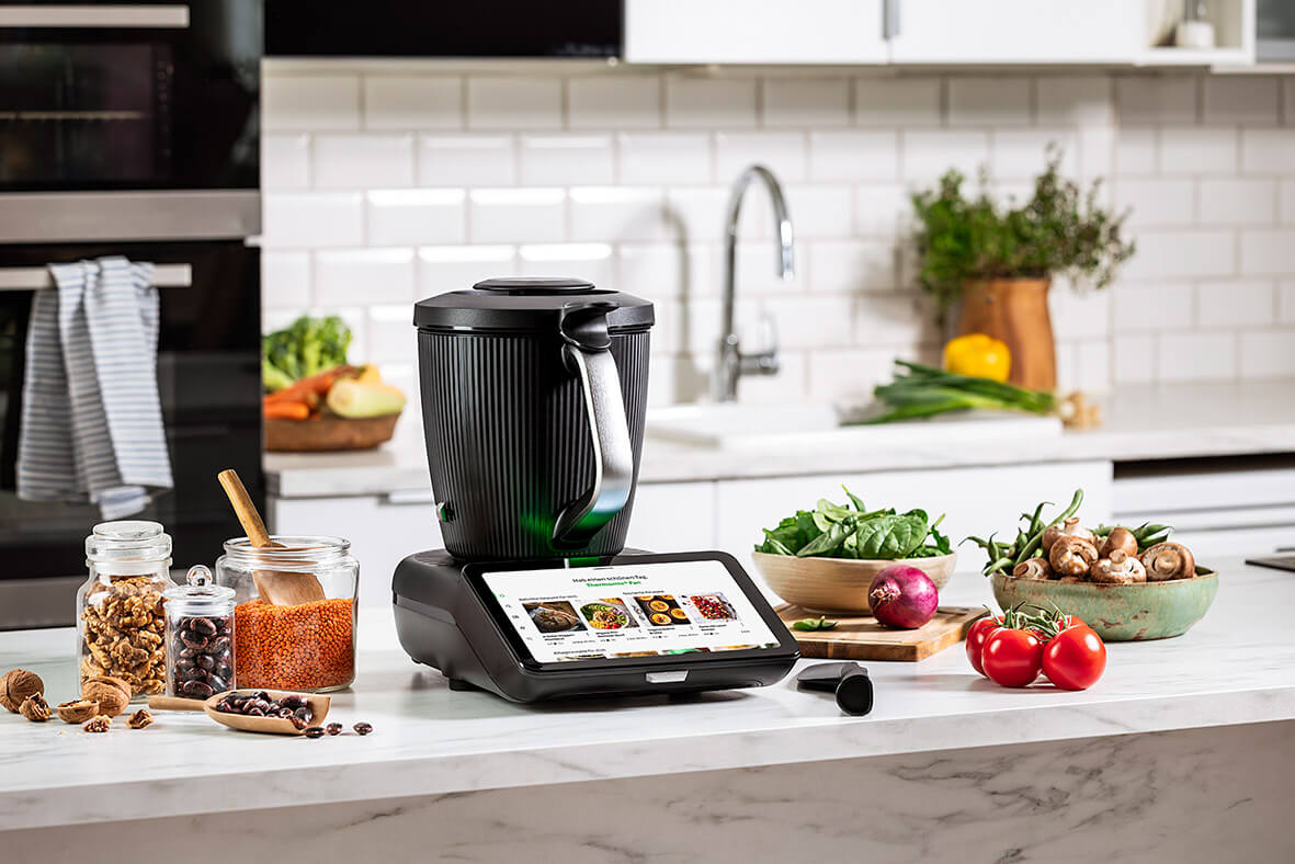 Das Thermomix Rezeptportal Cookidoo bietet gesunde Rezepte ohne auf Genuss oder Alltagstauglichkeit zu verzichten (c) Vorwerk