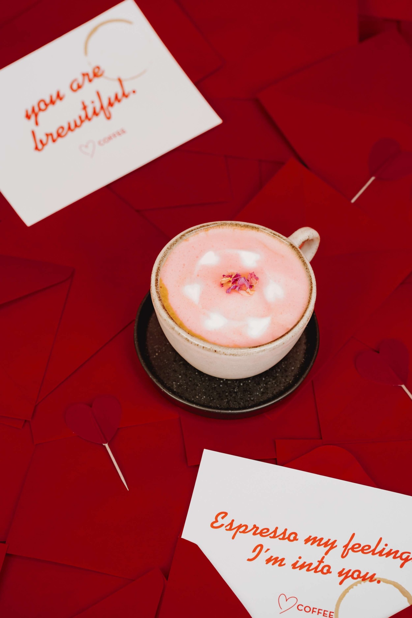 Gelingsichere Pink Latte Art (c) JHornig