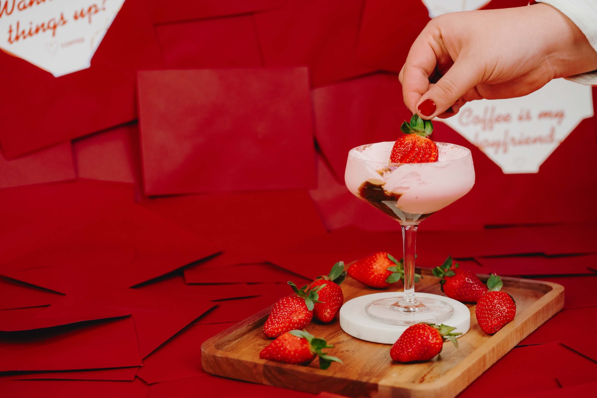 Strawberry Affogato (c) JHornig