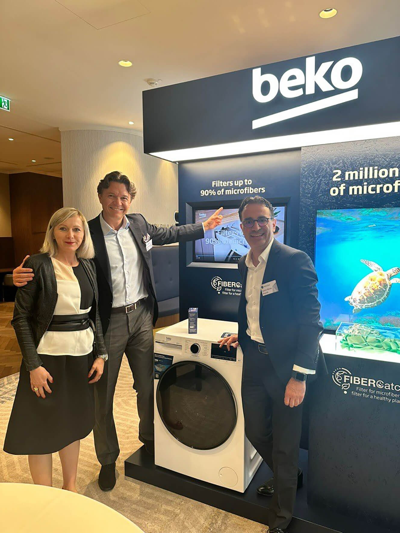 vlnr Margit Anglemaier Hakan Bulgurlu Evren Aksoy (c) Beko