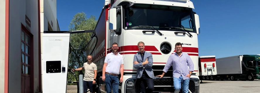 SMATRICS Depot Club vlnr Friedl Weiss Dittrich Deisl