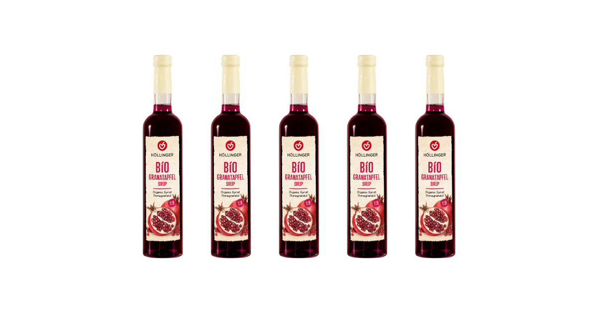 Hoellinger Bio Granatapfelsirup (c) IMS Hoellinger GmbH