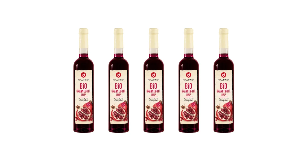 Hoellinger Bio Granatapfelsirup (c) IMS Hoellinger GmbH