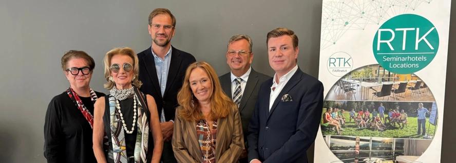 vlnr_Gundula Schimek_Elisabeth Gürtler-Mauthner_Hubertus Rothwangl_Uschi Huber_Thomas Ziegler und Gilbert Kratschmann (c) RTK